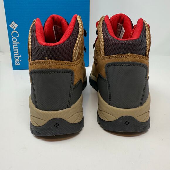 Columbia Newton Ridge Plus Waterproof Amped Women's 6.5 Brown Red NEW - Picture 7 of 11